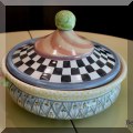 P15. MacKenzie-Childs pottery. 